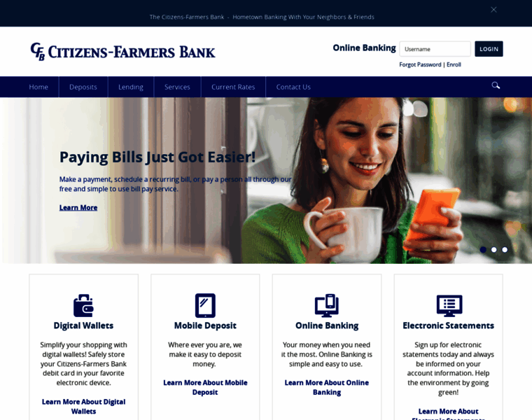 Citizensfarmersbank.com thumbnail