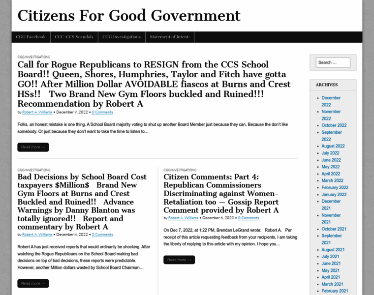 Citizensforgoodgovernment.org thumbnail