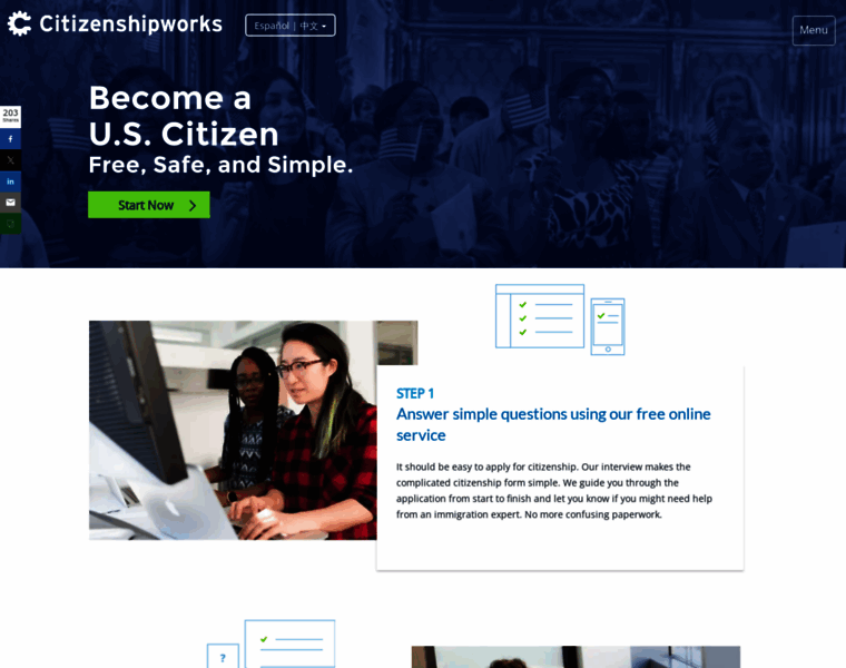 Citizenshipworks.org thumbnail