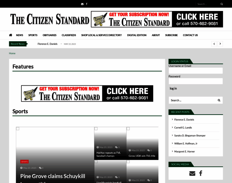 Citizenstandard.com thumbnail