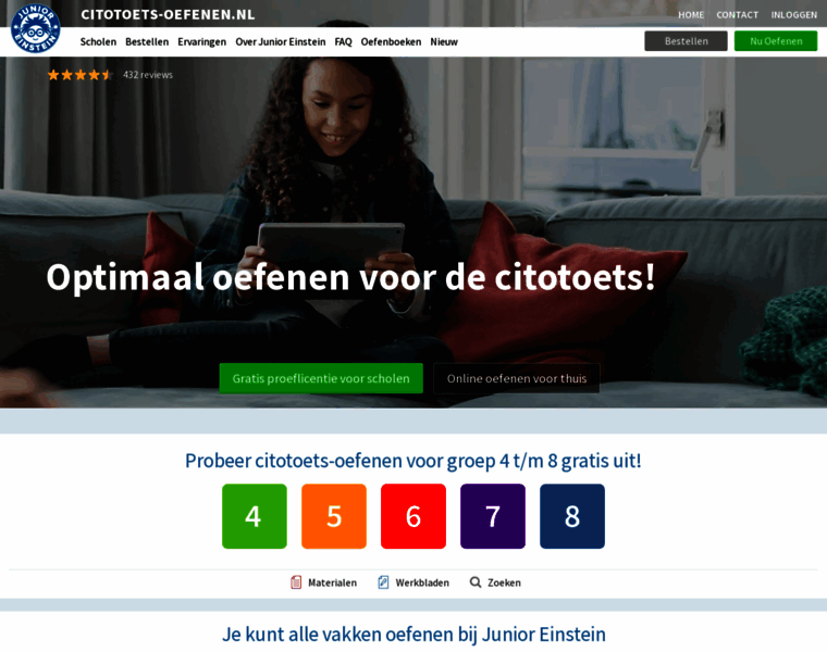 Citotoets-oefenen.nl thumbnail