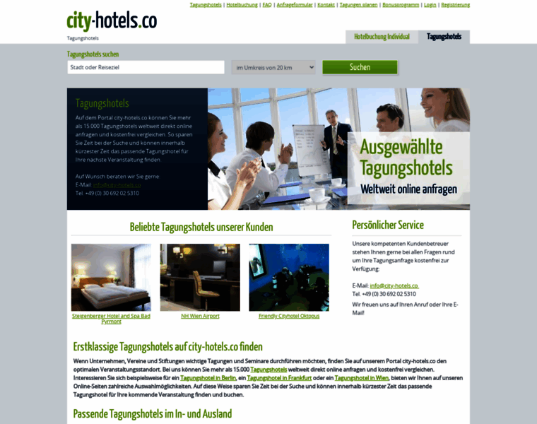 City-hotels.co thumbnail