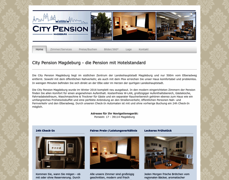 City-pension-magdeburg.de thumbnail