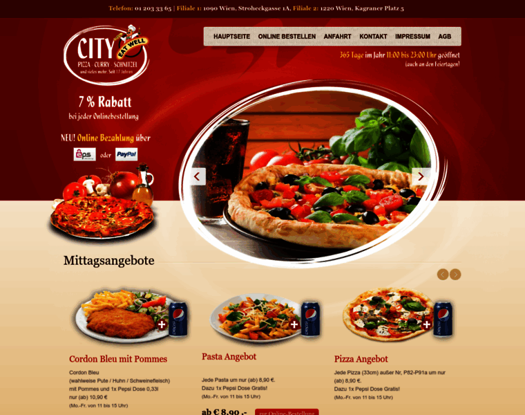 City-pizza.at thumbnail