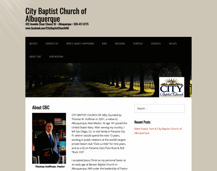 Citybaptistchurch.org thumbnail