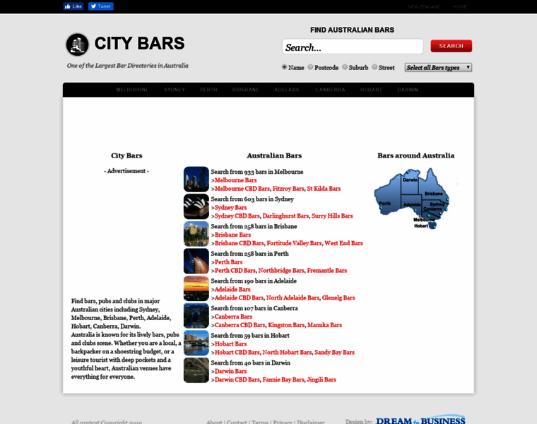 Citybars.com.au thumbnail