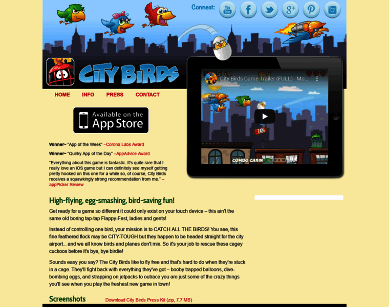 Citybirdsgame.com thumbnail