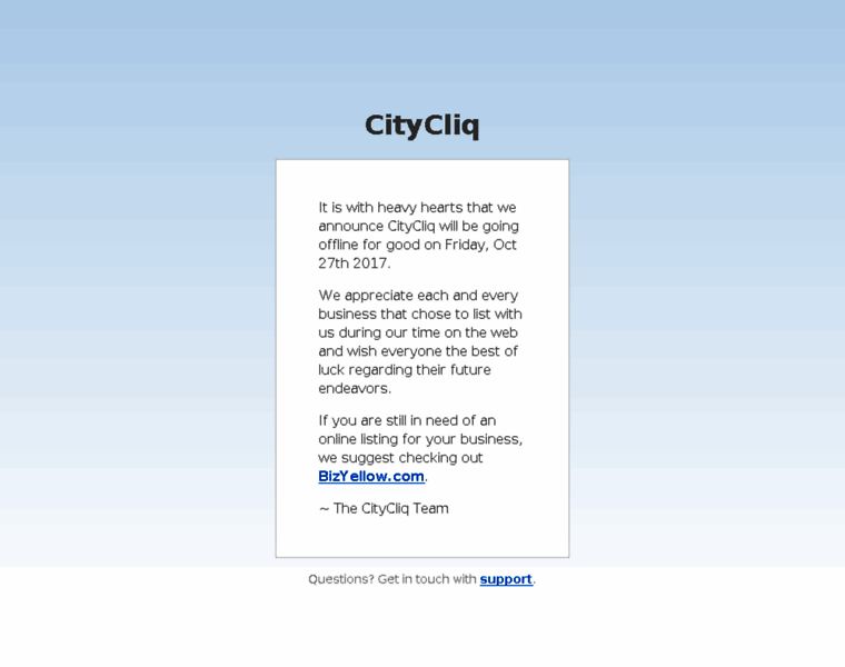 Citycliq.com thumbnail