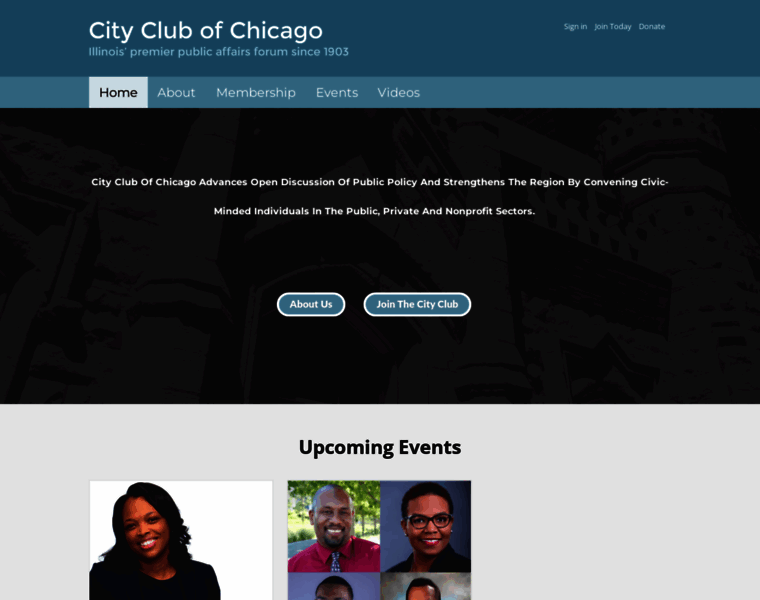 Cityclub-chicago.org thumbnail