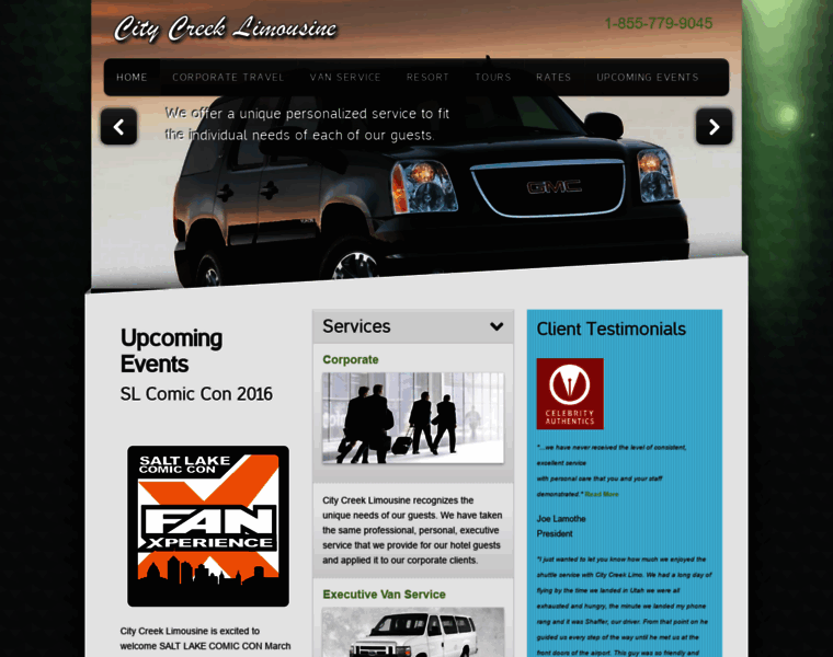 Citycreeklimo.com thumbnail