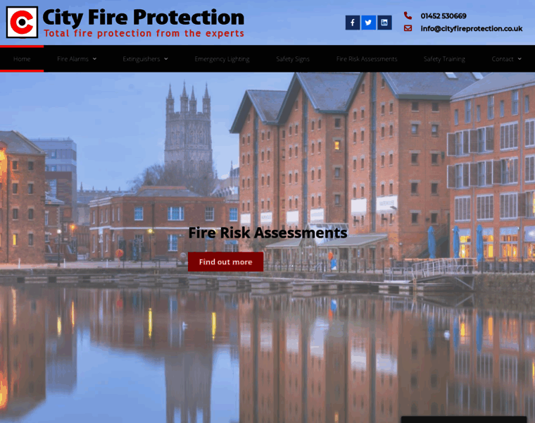 Cityfireprotection.co.uk thumbnail