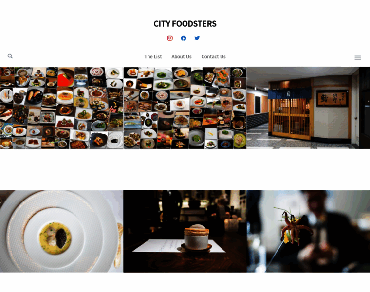 Cityfoodsters.com thumbnail