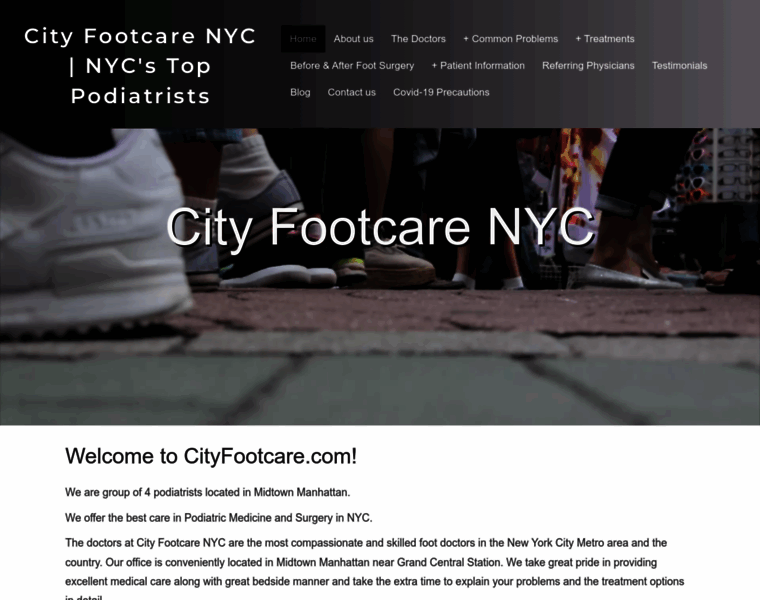 Cityfootcare.com thumbnail