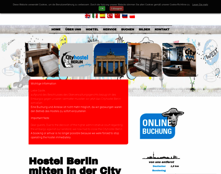 Cityhostel-berlin.com thumbnail