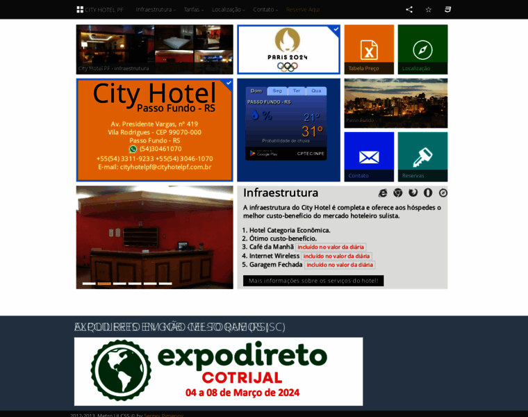 Cityhotelpf.com.br thumbnail