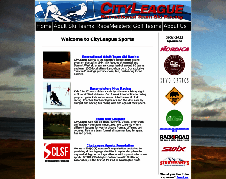 Cityleague.com thumbnail