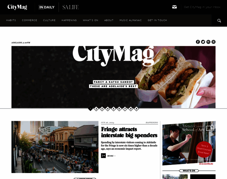 Citymag.indaily.com.au thumbnail