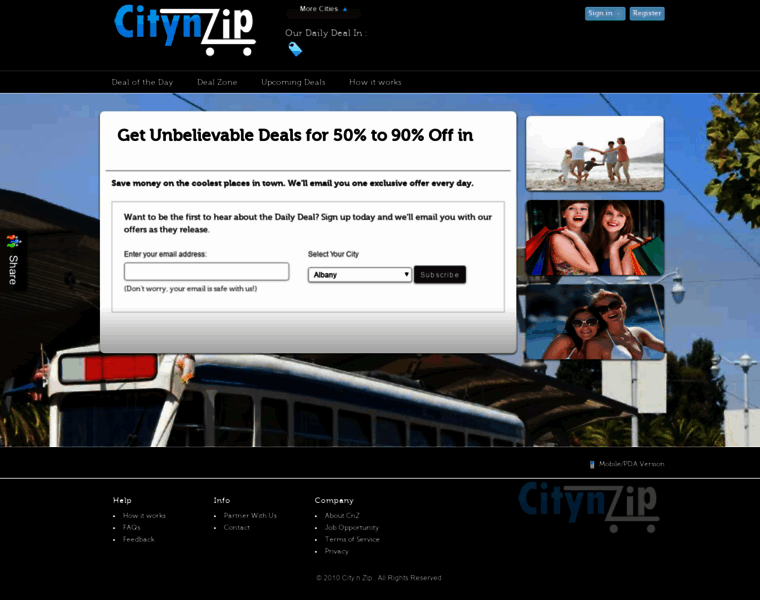 Citynzip.com thumbnail