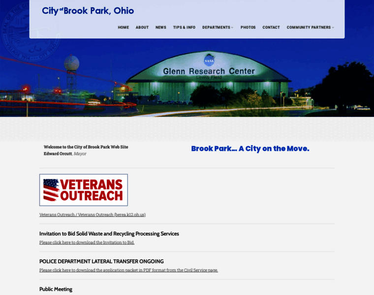 Cityofbrookpark.com thumbnail