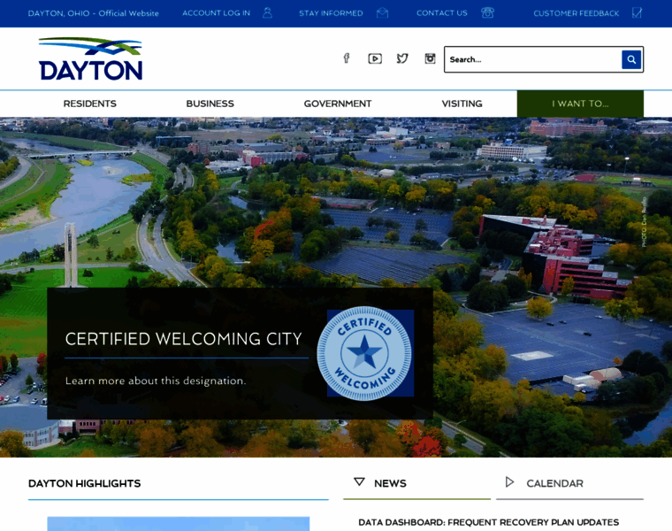 Cityofdayton.org thumbnail