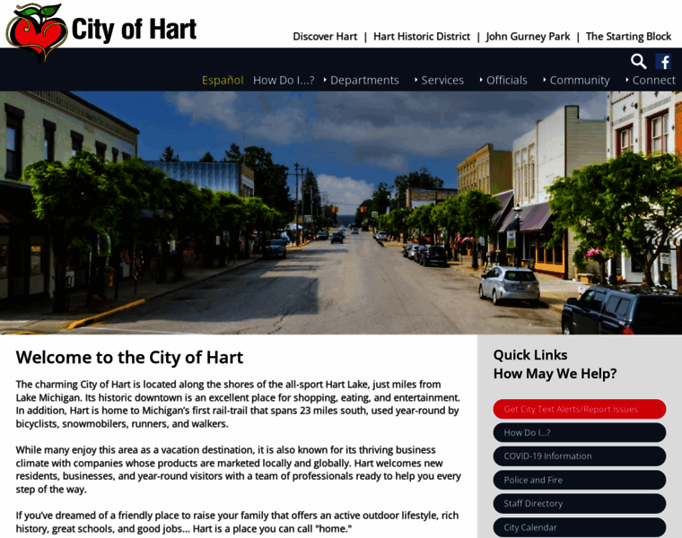 Cityofhart.org thumbnail