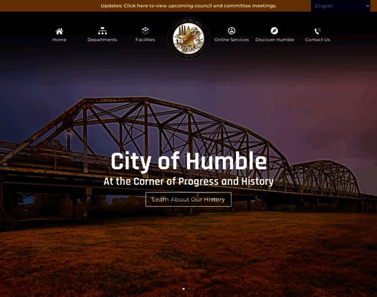 Cityofhumbletx.gov thumbnail