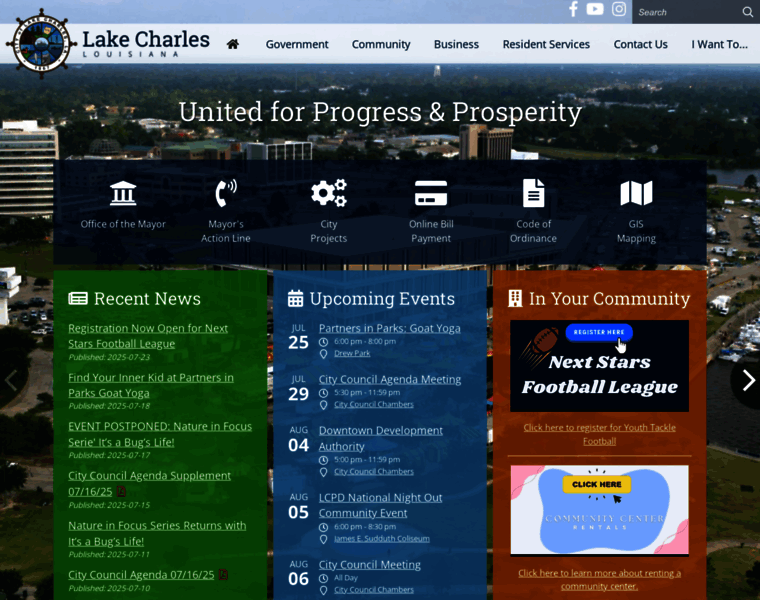 Cityoflakecharles.com thumbnail Cityoflakecharles.com thumbnail