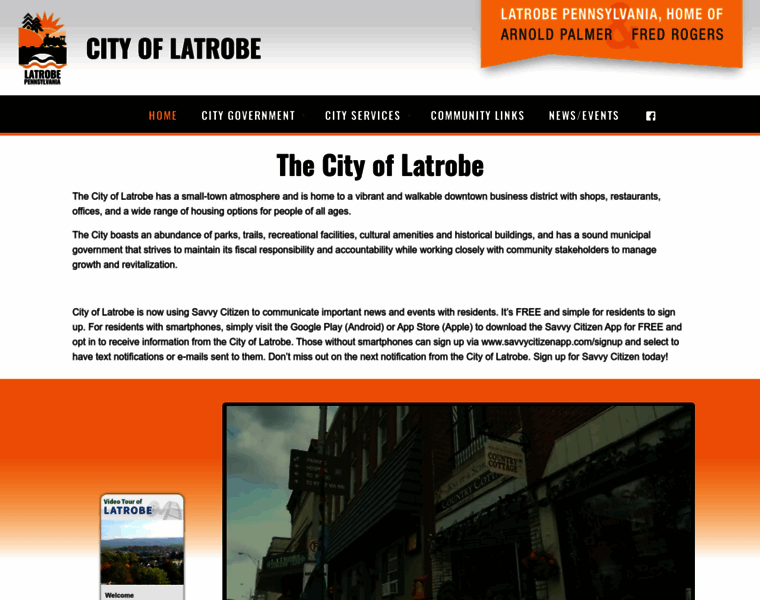Cityoflatrobe.com thumbnail