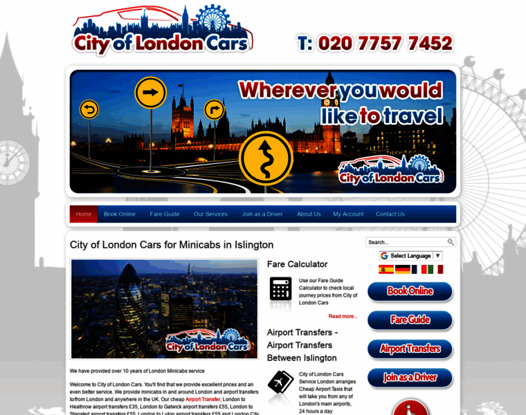 Cityoflondoncars.co.uk thumbnail