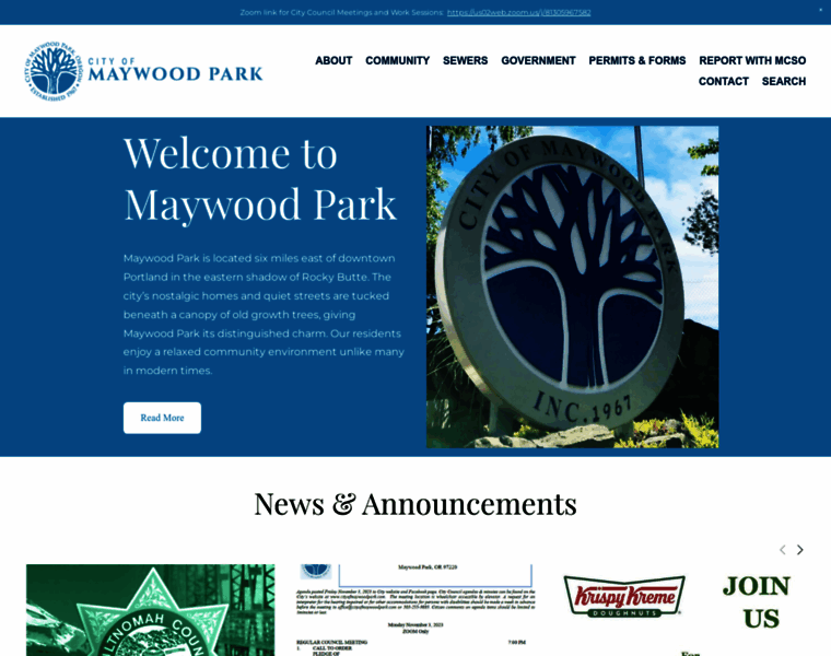 Cityofmaywoodpark.com thumbnail