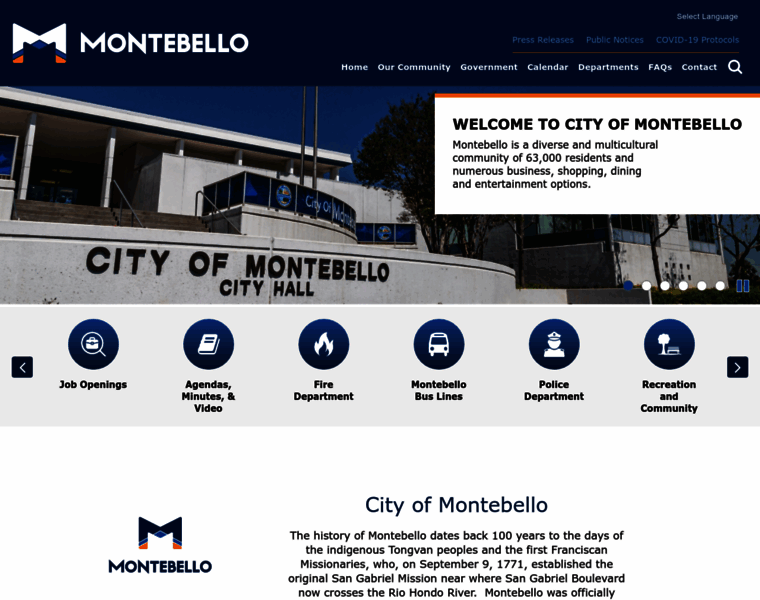 Cityofmontebello.com thumbnail