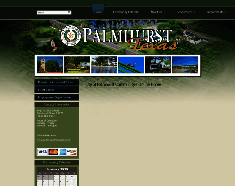 Cityofpalmhursttx.com thumbnail