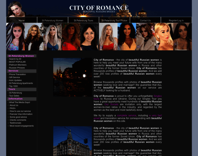 Cityofromance.com thumbnail