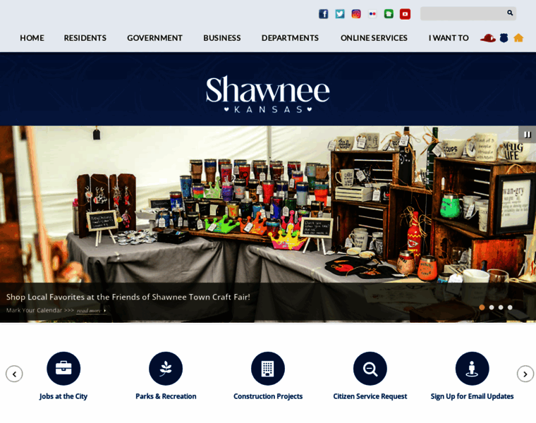 Cityofshawnee.org thumbnail