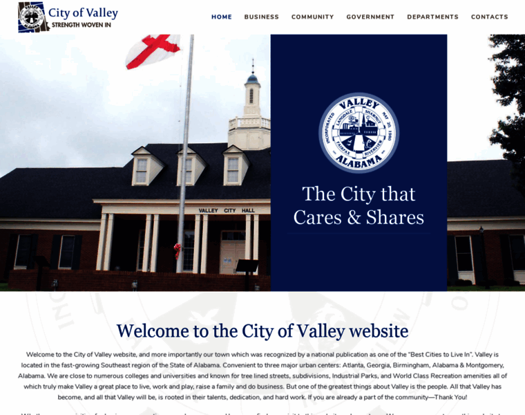 Cityofvalley.com thumbnail