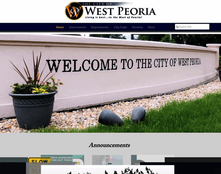 Cityofwestpeoria.org thumbnail