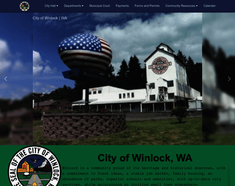 Cityofwinlock.com thumbnail