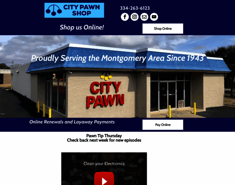 Citypawnmontgomery.com thumbnail