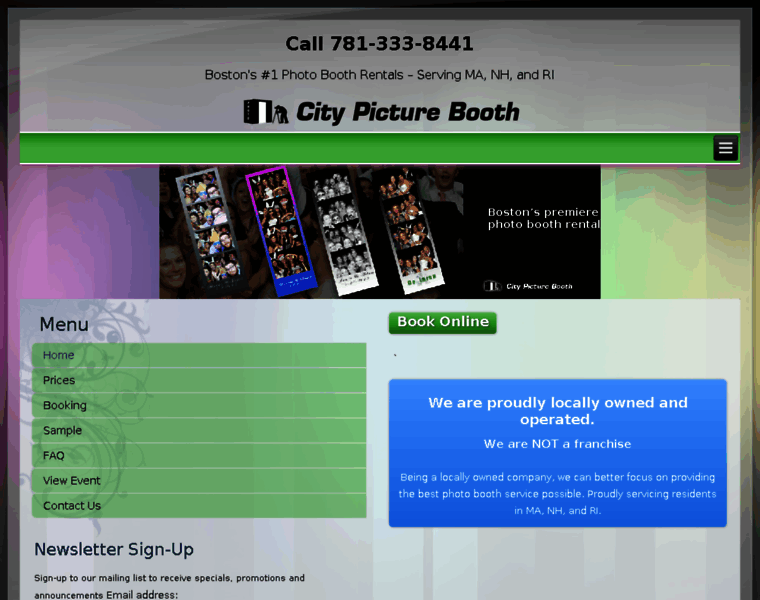 Citypicturebooth.com thumbnail