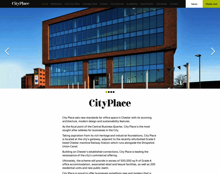 Cityplacechester.co.uk thumbnail