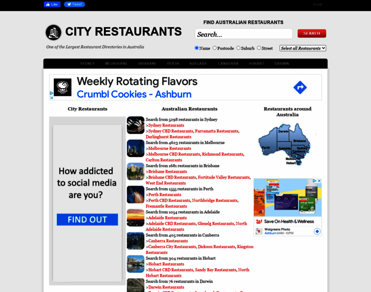 Cityrestaurants.com.au thumbnail
