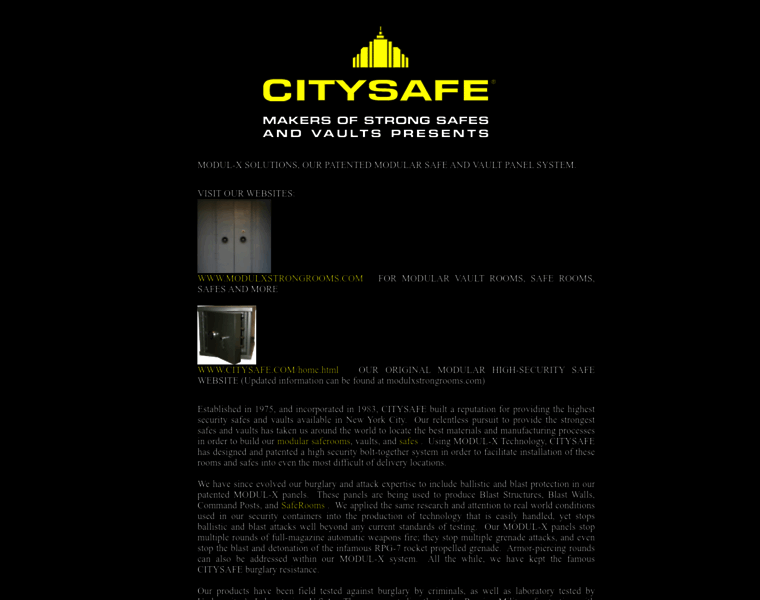 Citysafe.com thumbnail