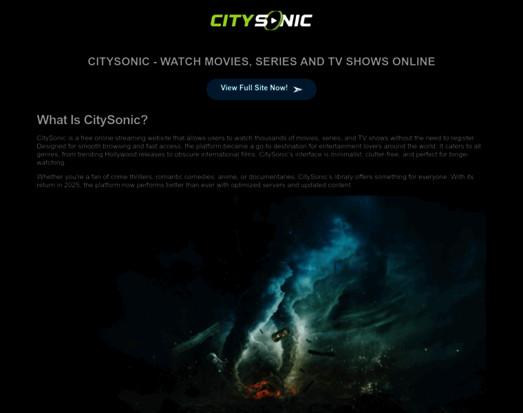 Citysonic.cc thumbnail