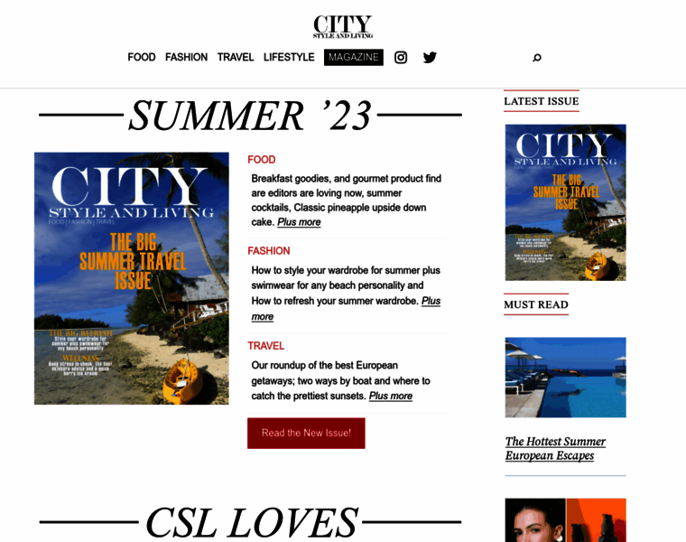 Citystyleandliving.com thumbnail