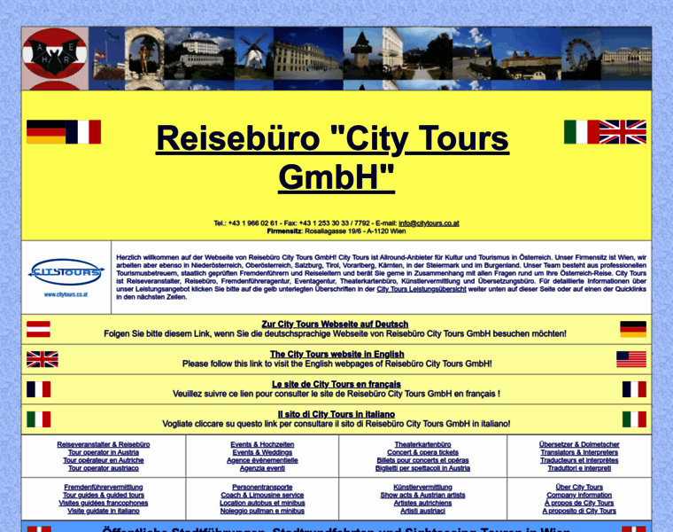 Citytours.co.at thumbnail