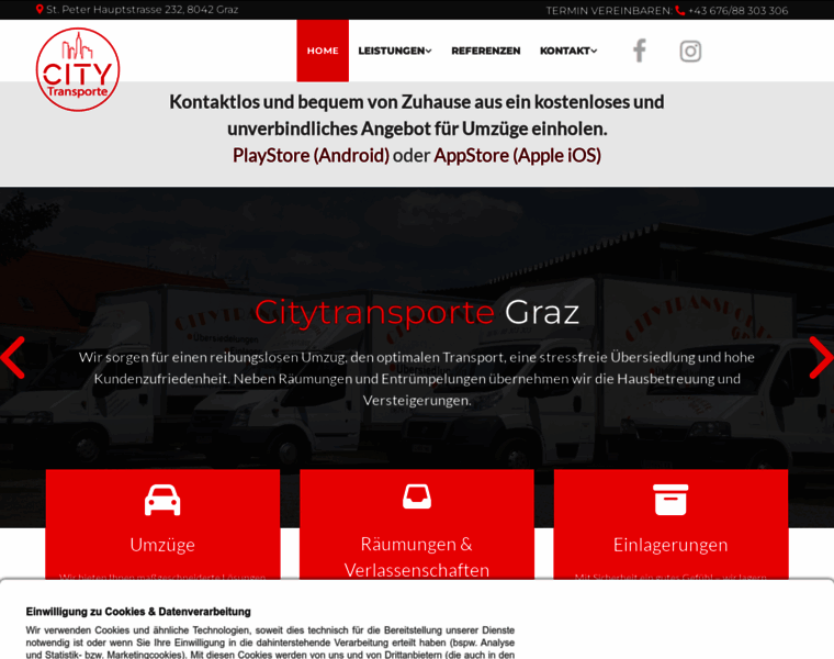Citytransporte.at thumbnail