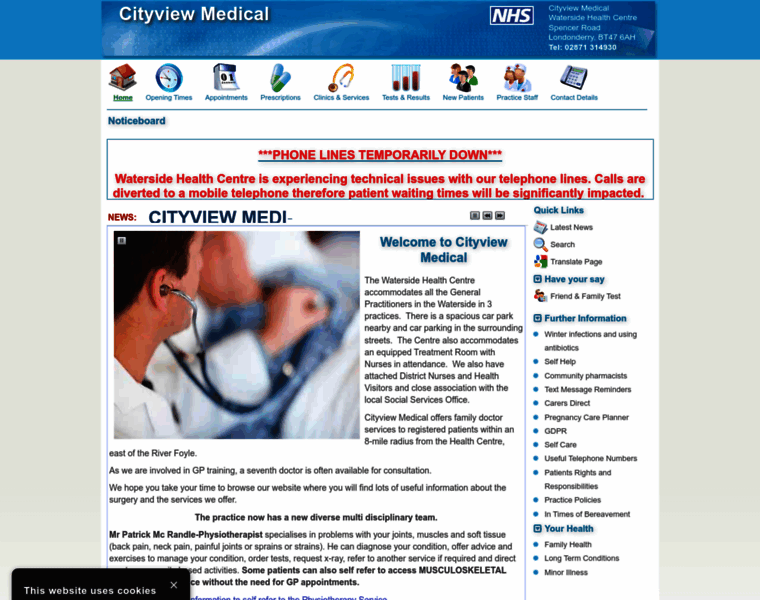 Cityviewmedical.co.uk thumbnail