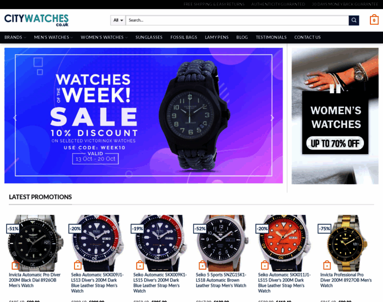 Citywatches.co.uk thumbnail