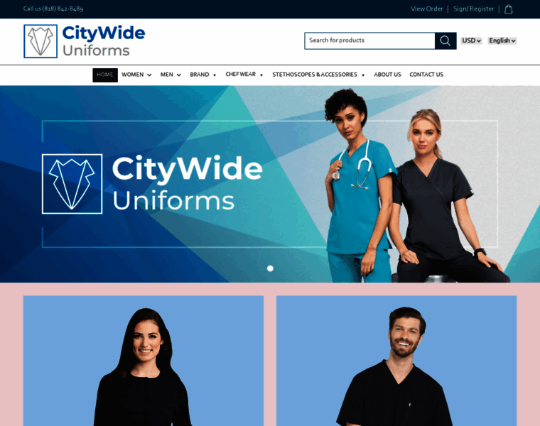 Citywideuniforms.com thumbnail