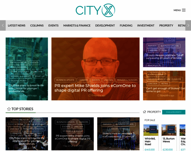 Cityx.co.uk thumbnail